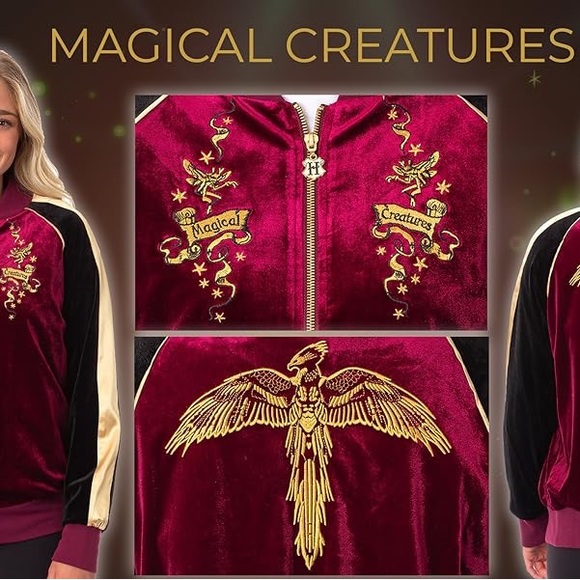 Harry Potter Magical Creatures Bomber Jacket - Picture 3 of 11